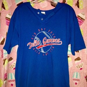 Delta Gamma Baseball Themed Bid Day 2019 Shirt